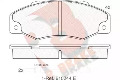 R BRAKE RB0556