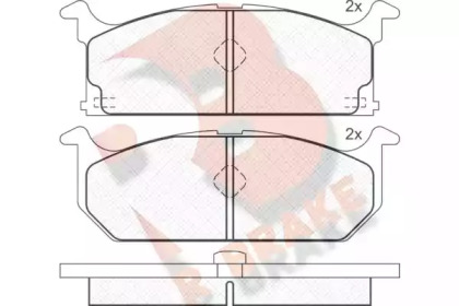 R BRAKE RB0586