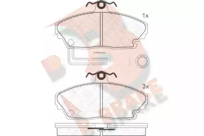 R BRAKE RB0676