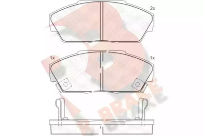 R BRAKE RB0704