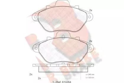 R BRAKE RB0779