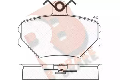 R BRAKE RB0780