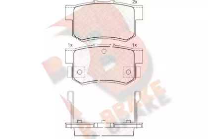 R BRAKE RB0798