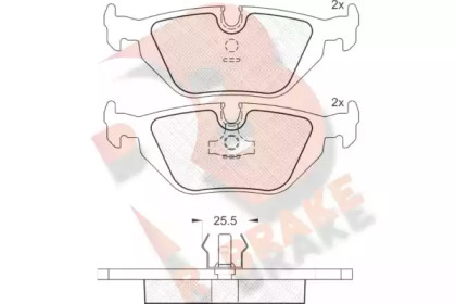 R BRAKE RB0802