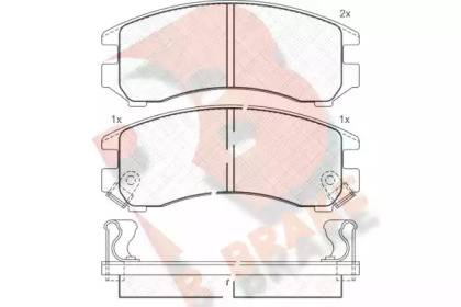 R BRAKE RB0810