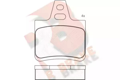 R BRAKE RB0812