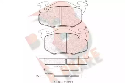 R BRAKE RB0864