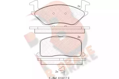 R BRAKE RB0888