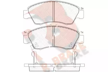 R BRAKE RB0958