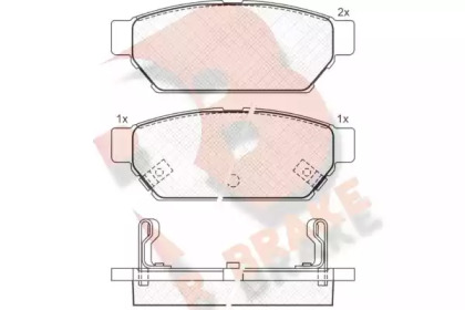 R BRAKE RB0982