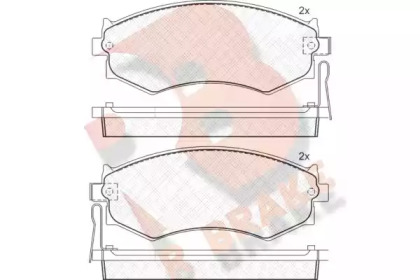 R BRAKE RB0986