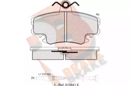 R BRAKE RB0993