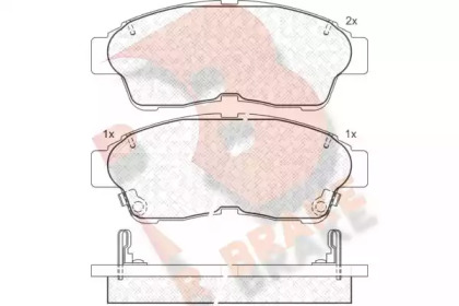 R BRAKE RB1005