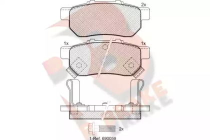 R BRAKE RB1024