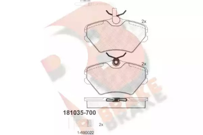 R BRAKE RB1035-700