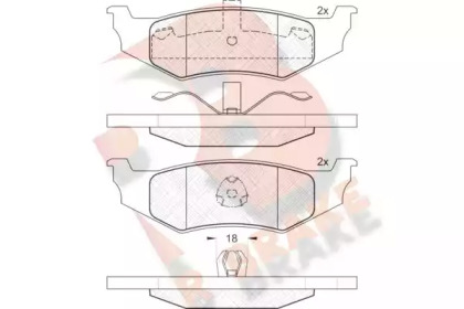 R BRAKE RB1114