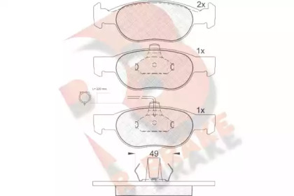 R BRAKE RB1123