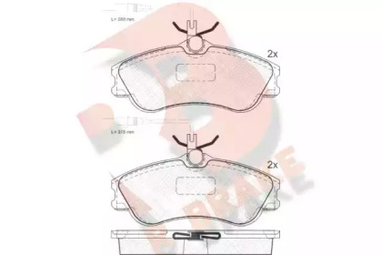 R BRAKE RB1136