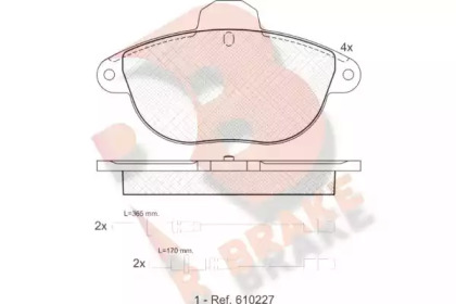 R BRAKE RB1154