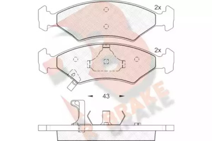 R BRAKE RB1185