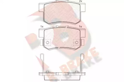 R BRAKE RB1187