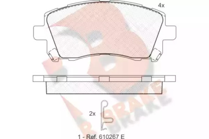 R BRAKE RB1247