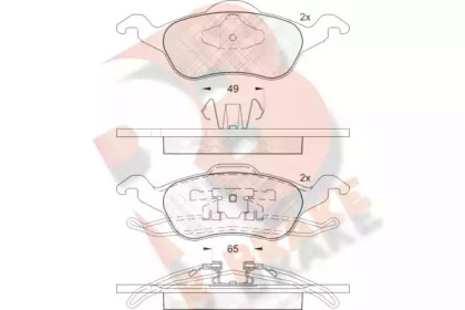 R BRAKE RB1264