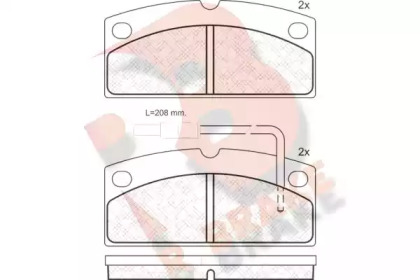 R BRAKE RB1273