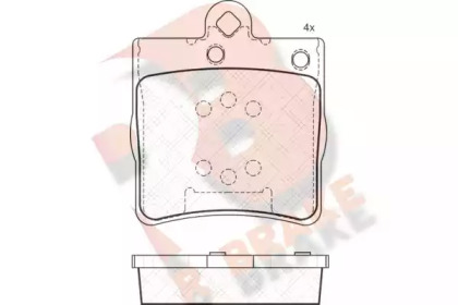 R BRAKE RB1311