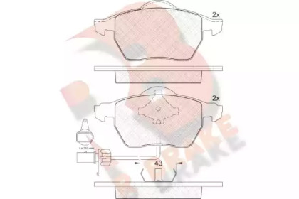 R BRAKE RB1331-203