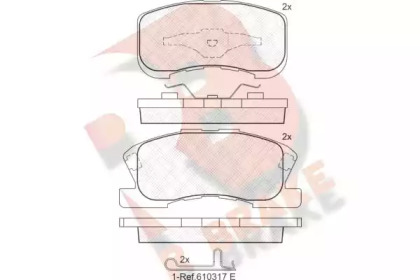 R BRAKE RB1342
