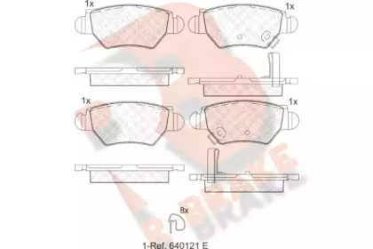 R BRAKE RB1363