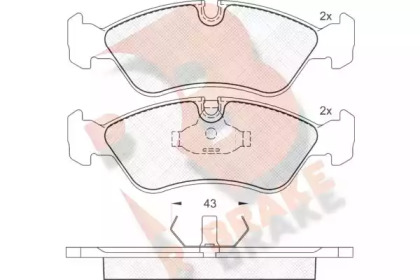 R BRAKE RB1366