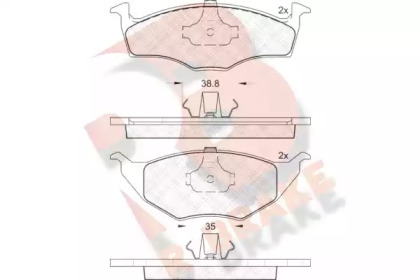 R BRAKE RB1373