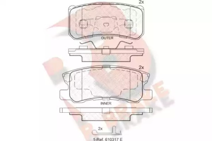 R BRAKE RB1375-202