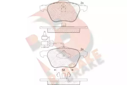 R BRAKE RB1395