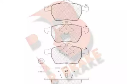 R BRAKE RB1396