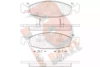 R BRAKE RB1398