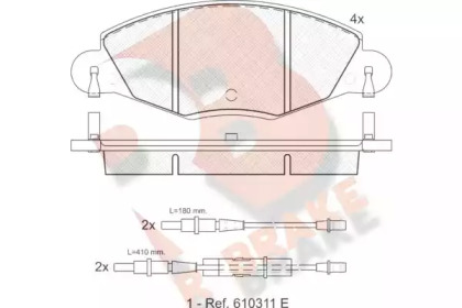 R BRAKE RB1406