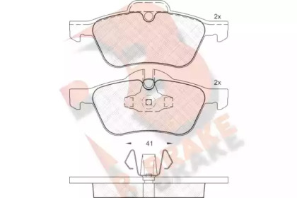 R BRAKE RB1434