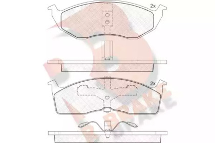 R BRAKE RB1436