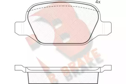 R BRAKE RB1502