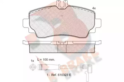 R BRAKE RB1516