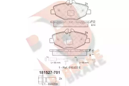 R BRAKE RB1527-701