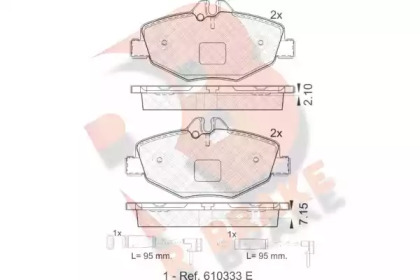 R BRAKE RB1527