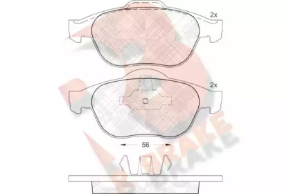 R BRAKE RB1533