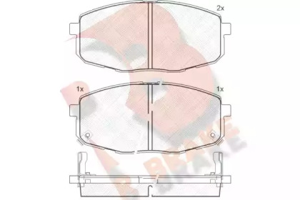 R BRAKE RB1540