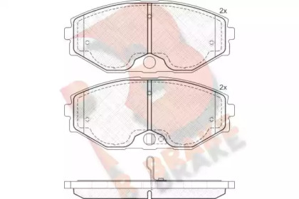 R BRAKE RB1568