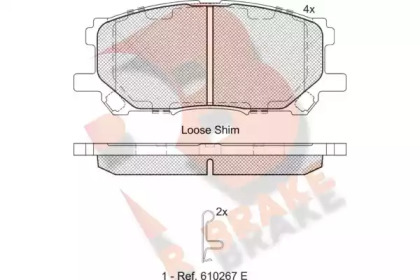 R BRAKE RB1584