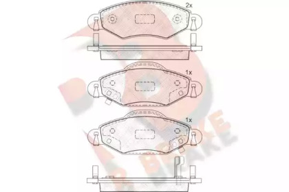 R BRAKE RB1587